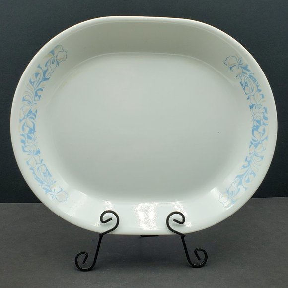Corelle Sea and Sand Platter Corning Sea & Sand Oval Serving Plate - Picture 1 of 5